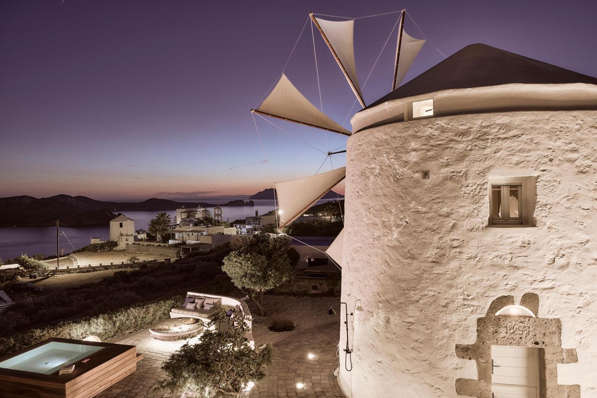 트리피티 Windmill Karamitsos Since 1859 아파트 외부 사진